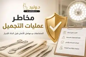 عمليات التجميل: المخاطر والمضاعفات والأمان