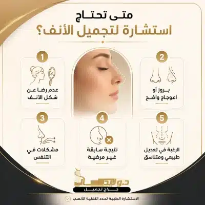 كيف تستعد للاستشارة لاختيار أفضل تقنية لتجميل الأنف