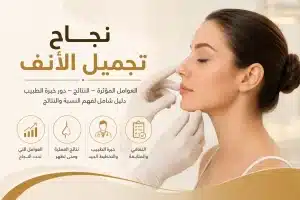 نجاح تجميل الأنف: دليل شامل لفهم النسبة والنتائج