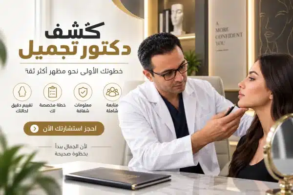 You are currently viewing كشف دكتور تجميل مع دكتور وليد الجبالي | 5 معلومات عن الحجز وسعر الكشف